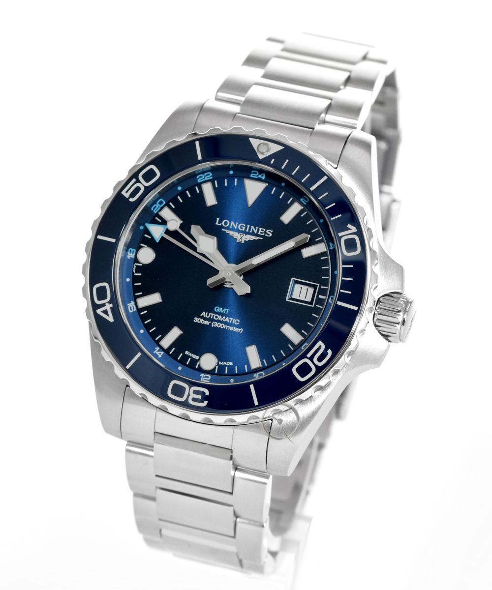 Longines Hydro Conquest GMT Ref. L3.790.4.96.6-15,4%gespart*