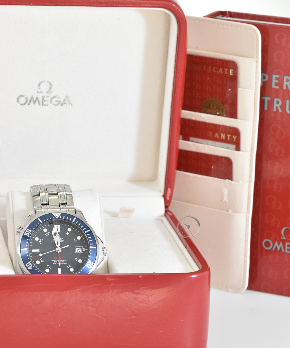 Omega Seamaster Professional GMT Co-Axial Chronometer 