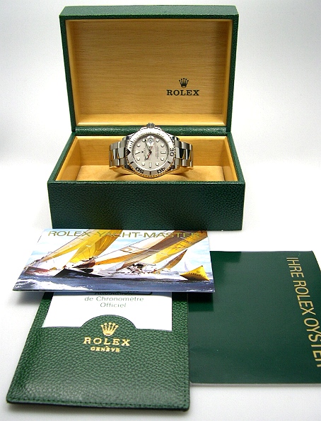 Rolex Yachtmaster in Stahl-Platin Großes Modell
