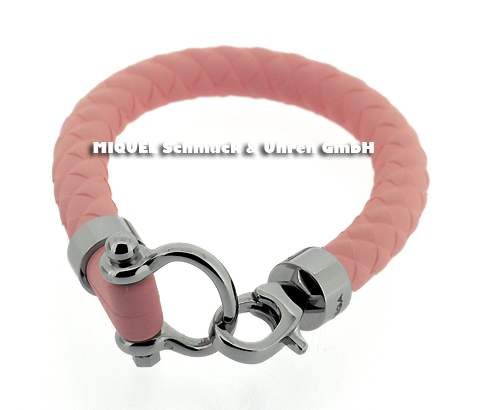 Omega Aqua Armband Pink Größe S