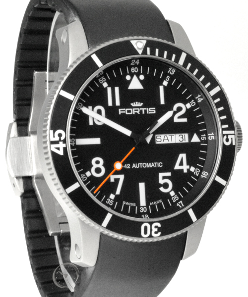 Fortis B-42 Official Cosmonauts Titan Diver Day/Date