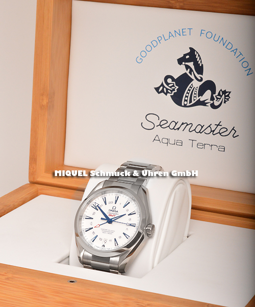 Omega Seamaster Aqua Terra GMT Chronometer Master Co-Axial - GoodPlanet