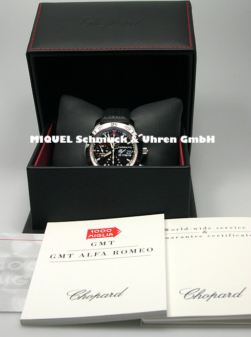 Chopard Mille Miglia Alfa Romeo GMT Chronograph Chronometer