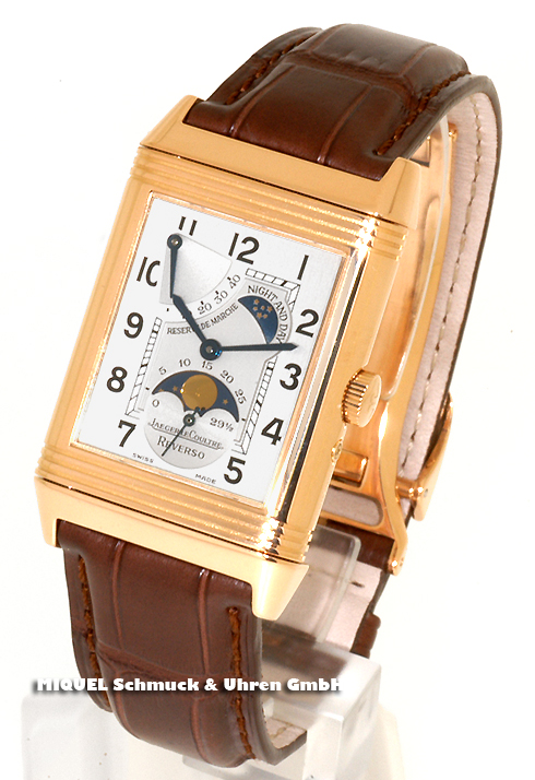 Jaeger-LeCoultre Reverso Sun Moon in 18ct Rotgold