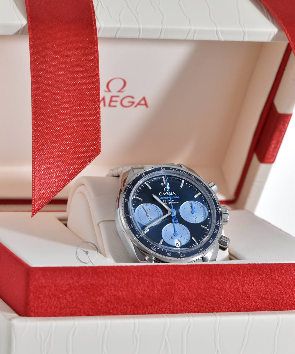 Omega Speedmaster 38 Co-Axial Chronometer Chronograph Orbis‑Edition
