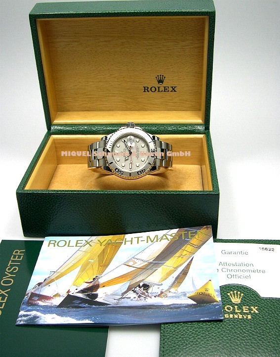 Rolex Yachtmaster in Stahl-Platin Großes Modell