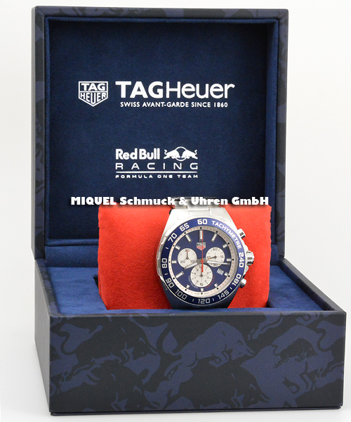 TAG Heuer Formula 1 Quarz 43mm Chronograph  Red Bull Special Edition