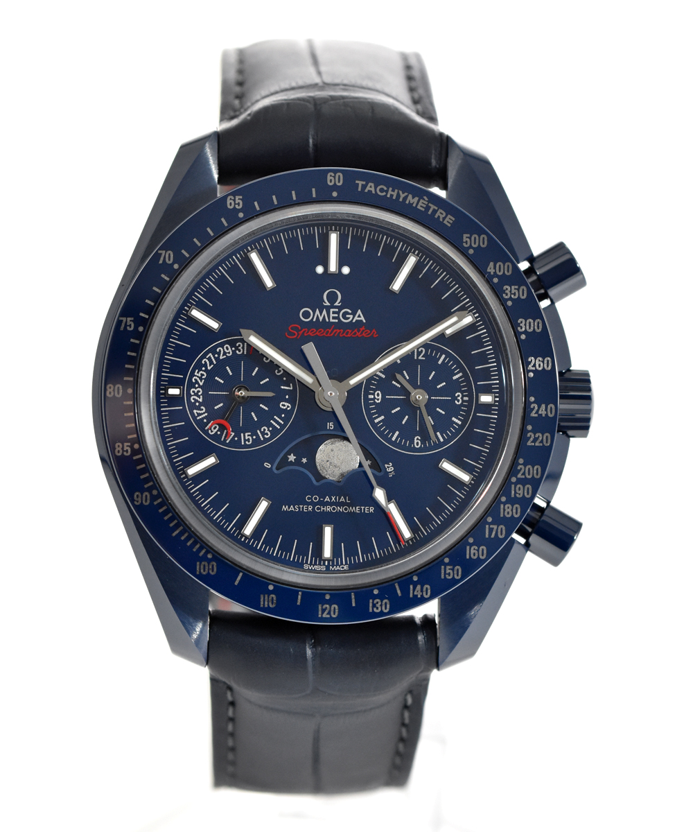 Omega Speedmaster Mondphase Co-Axial Master Chronometer - Blue Side of the Moon