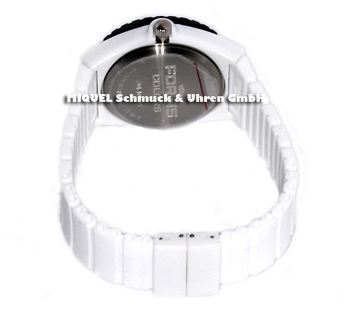 Fortis Colors Uhr mit Wechselarmband in weiß