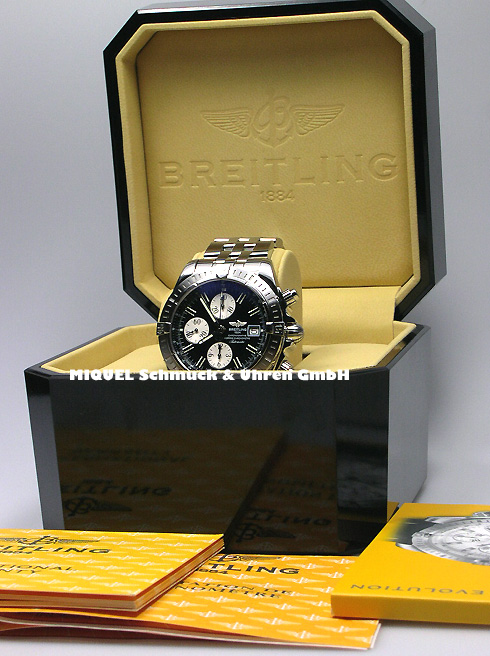 Breitling Chronomat Evolution mit Pilotarmband